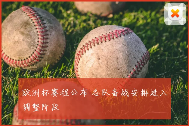 欧洲杯赛程公布 各队备战安排进入调整阶段